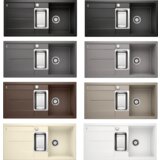 Blanco sudoper METRA 6 S SILGRANIT CRNA, PRIBOR 18/10, s dalj. upr. | shoptok.hr