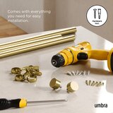 Umbra Željezna proširiva karniša 305 - 457 cm Cappa – | shoptok.hr