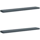  Jastučići za klupe - 2 dijela VUGHT 2 pcs 100% poliester Plava | shoptok.hr