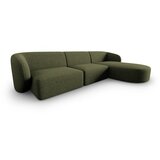 Milo Casa Zelena kutna garnitura od šenila (s desnim kutom/s ležaljkom) Paolo – | shoptok.hr
