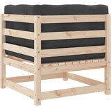  Kutna vrtna sofa od masivne borovine s jastucima | shoptok.hr