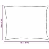 Jastuk s jastukom 2 pcs Bijelo 70 x 90 cm Perje | shoptok.hr