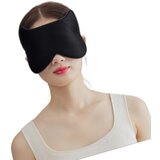 INF Svilena maska za spanje za potovanja, mehka maska za oči za spanje Black, (21756086) | Shoptok.si