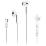 HS-M366 USB-C in-ear slušalke z mikrofonom, bele, (5000368360)