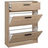 Tvilum Preklopna omarica za čevlje v hrastovem dekorju v naravni barvi 70x94x24 cm Escape – | Shoptok.si