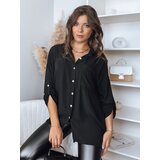 DStreet Koszula damska oversize RANCH czarna | shoptok.hr