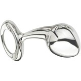 Njoy L - velik kovinski analni dildo (srebrn) | Shoptok.si
