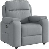 Maison Chic Naslanjač - Relax naslanjač svetlo sivo blago, (22061843) | Shoptok.si