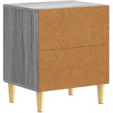  Noćni ormarić 2 pcs Siva Sonoma 43 x 34,5 x 50 cm | Shoptok.si