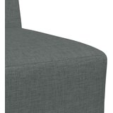  Modularna sofa bez naslona 3 pcs Tamno siva 55 x 74 x 82 cm | shoptok.hr