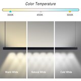  Immax NEO 07307L-LED prigušiva luster na sajli MADEIRA 33W/230V Wi-Fi Tuya 152 cm crna | Eponuda.com