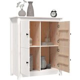  Komoda bijela 83 x 41 5 x 100 cm od masivne borovine | shoptok.hr