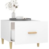  Stolići za kavu 2 kom bijeli 50x50x40 cm od konstruiranog drva | shoptok.hr