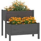  Sadilica siva 84,5 x 84 x 75 cm od masivne borovine | Eponuda.com