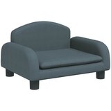 Krevet za pse tamnosivi 50 x 40 x 30 cm od tkanine | Eponuda.ba
