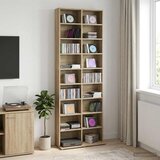 Cd ormar Hrast sonoma 65 x 23,5 x 175 cm Konstruirano drvo Cijene