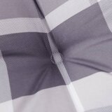  Jastuci za vrtne stolice 2 kom sivi karirani 50x50x4 cm tkanina | shoptok.hr