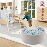  Plezalni okvir 4 v 1 z otroško gugalnico, Montessori plezalni komplet | Shoptok.si