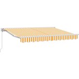  Retraktilna tenda Rumena in Bela 300 x 200 cm, (5000206810) | Shoptok.si