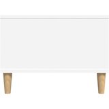  Klubska mizica bela 90x50x36,5 cm inženirski les, (20711591) | Shoptok.si