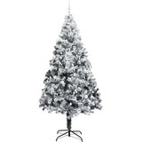  Umjetno božićno drvce s 300 LED svjetlima Zelena 240 x 150 cm | shoptok.hr