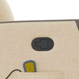  Masažni naslanjač krem blago | Shoptok.si