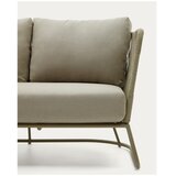 Kave Home Kaki zelen jeklen vrtni kavč Saconca – | Shoptok.si