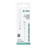 Swissten iPEAX KABEL TPU USB-C/LIGHTNING 1,5M, 30W, USB 2.0 Ultra otporan bijeli | shoptok.hr
