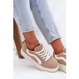 Boto Women's Platform Sneakers Khaki Tellnira | shoptok.hr