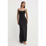 Emporio Armani Underwear Spalna srajca ženska, črna barva, 164845 4R226
