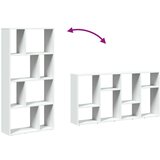 vidaXL Regal za knjige bijeli 60x20x120 cm od konstruiranog drva | shoptok.hr