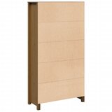  Visoka komoda boja meda 80 x 35 x 154 cm od masivne borovine | shoptok.hr