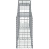  Lučne gabionske košare 7 kom 300x30x60/80 cm pocinčano željezo | shoptok.hr