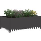  Ograda oko Travnjaka 4 kom. 100 x 60 x 35 cm Čelik Crna | shoptok.hr