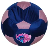 Lazy bag - lopta Stič, Ø250cm, Roze-plava