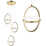 Toolight Viseća LED lampa G064-3CPR Gold | shoptok.hr