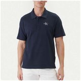 Calvin Klein Jeans Polo majice kratki rokavi Polos Hombre Modèle Monologo Casual Modra | Shoptok.si