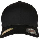 Flexfit Black Recycled Polyester Cap | shoptok.hr