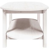  Klubska mizica bela 110x55x45 trdna borovina, (20711321) | Shoptok.si
