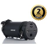 Akai zvučnik 10W, FM, BT, USB, SD, baterija, tuba, crni ABTS-12C | shoptok.hr