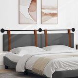  Držeće uzglavlje Zidne Tamno siva 210 x 55 x 5 cm Antikni PU - Tamno siva 200 cm bez LED | shoptok.hr