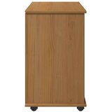  Gležnji kabinet s kolesom Medeno rjava 63,5 x 39 x 65,5 cm, (5000232375) | Shoptok.si