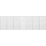  Gabion s 5 mm žicom i mrežom 5x5 cm 350x10x100 cm | shoptok.hr