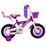 Mega Favorit Bicikl za devojčice Galaxy Princess 12" Ljubičasta, 4g+ | Eponuda.com
