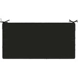  Jastuk za sjedalo SOEST 100% poliester Crna 120 x 80 x 15 cm - Crna 120 x 80 x 15 cm Poliester | shoptok.hr