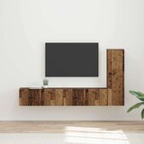  Set TV komoda Zidne 2 pcs Staro drvo Konstruirano drvo | shoptok.hr