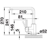 Blanco AKCIJA NAYA 6 CRNA I MILA CRNA MAT 527920 | ePonuda.com