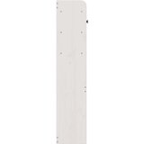 vidaXL Vzglavje s predelki bela 90 cm trdna borovina | Shoptok.si