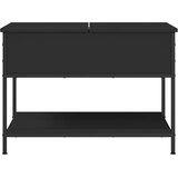  Stolić za kavu crni 70 x 50 x 50 cm konstruirano drvo i metal | shoptok.hr