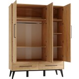 Pinio Otroška garderobna omara v dekorju bukve v naravni barvi 149x200 cm Retro – | Shoptok.si